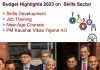 Union Budget 2023 Skills Development